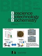 Cover image of current issue from Bioscience, Biotechnology, and Biochemistry