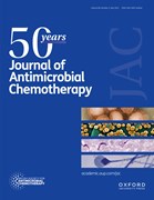 Cover image of current issue from Journal of Antimicrobial Chemotherapy