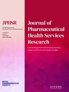 Cover image of current issue from Journal of Pharmaceutical Health Services Research