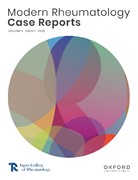Cover image of current issue from Modern Rheumatology Case Reports
