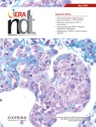 Cover image of current issue from Nephrology Dialysis Transplantation